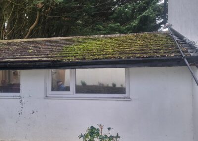 Roof moss removal wales