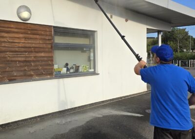 High level window cleaning Carmarthenshire