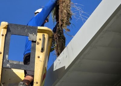 Cherry picker gutter cleaning carmarthenshire 2 case studies